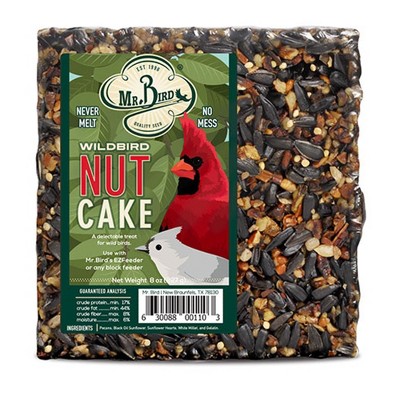 Home & Garden 4.25" Wildbird Nut Cake No Mess Never Melt Mr Bird  -  Bird And Wildlife Food