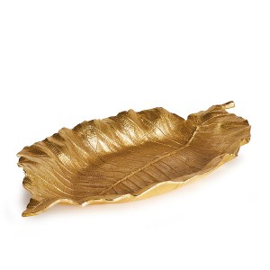 Plum & Post Alegra Grand Leaf Tray - 1 of 4