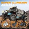1: 12 Scale 4WD RC Car, 2.4GHz, IPX4 Waterproof, Climbing Truck, 2 Batteries, Teens Adults - 3 of 4