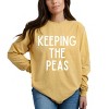 Simply Sage Market Keeping The Peas Garment Dyed Long Sleeve - 2 of 4
