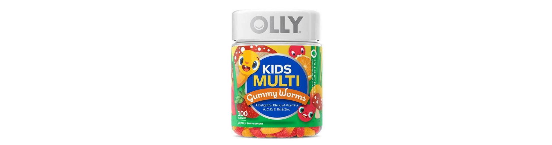 OLLY Kids' Multivitamin Gummies - 100ct