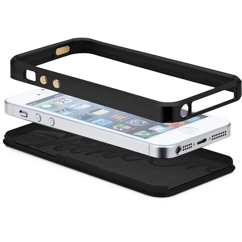 Case-Mate Brilliance Case for Apple iPhone 5/5S/SE - Champagne Black, 4 of 5