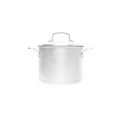Cuisinart 6-Quart Stainless Steel Stockpot with Glass Lid