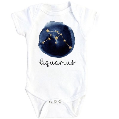 Aquarius Zodiac - Baby Boy Girl Clothes Infant Onesie® Funny Cute Newborn GS1