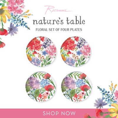 Set of 4 White Porcelain Appetizer Plates