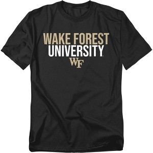 Men's Wake Forest University Stacked T-Shirt - 1 of 4