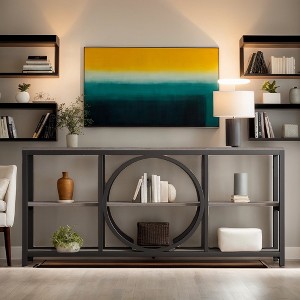 Hommoo 70.9 inch 3 Tier Console Table - 1 of 4