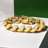 Ross-Simons Italian 18kt Gold Over Sterling Large San Marco Bracelet - 3 of 4