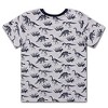 10 Threads Boy's 2-Pack Short Sleeve Shark and Dinosaur Patterned Tee Shirt Set for Kids - 4 of 4