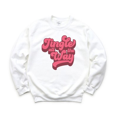 Simply Sage Market Women's Graphic Sweatshirt Retro Jingle All The Way