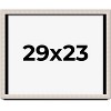 PosterPalooza | Minimalist Shadow Box Silver Picture Frame - UV Acrylic, Backing Board, Hanging Hardware - 2 of 4