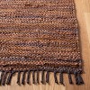 Vintage Leather W/ Fringes VTL501 Flat Weave Indoor Rugs - Safavieh - 3 of 4