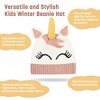 Cute Beanies Hat Cap for Kids, Warm Toddler Winter Hats, Todder Knit Hats for Boys Girls Aged 6-10 - Catalonia - 4 of 4