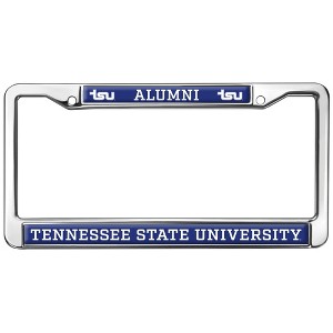 Tennessee State University Alumni Logo Full Size Standard License Plate Metal Frame - 1 of 4