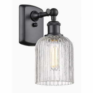 Bridal Veil - 1 Light Wall Sconce In Art Deco Style-10 Inches Tall and 5 Inches Wide - 1 of 1