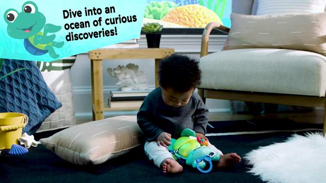 Baby Einstein Ocean Explorers Neptune&#39;s Sensory Sidekick Activity Plush Toy, 2 of 18, play video
