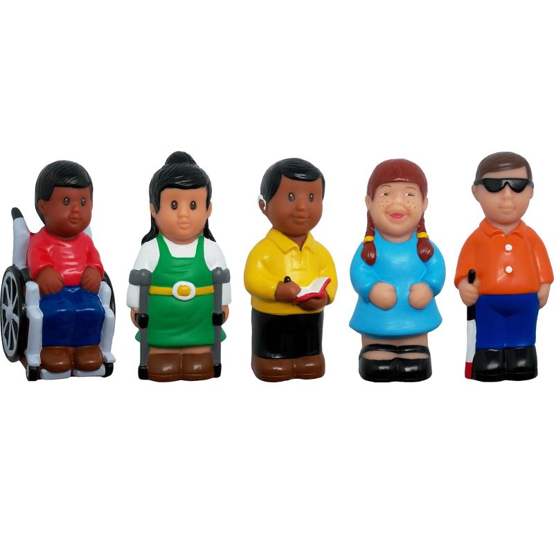 Get Ready Kids Friends with Disabilities Play Figures, 1 of 2