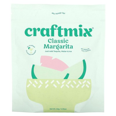 Craftmix Classic Margarita, Makes 12 Drinks, Skinny Margarita