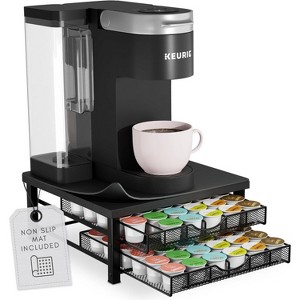 K-Cup Drawer Organizer for Keurig, Space-Saving Coffee Pod Holder for Countertop Coffee Station - 1 of 4