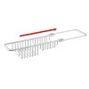 LunaLulinlk Aluminum Silver Over The Sink Caddy Basket, Silver - 3 of 4