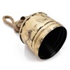 Gulches Set of 4 Decorative Iron Hanging Bells - Timeless Ornaments for Holiday and Year-Round Farmhouse Decor - 2 of 4