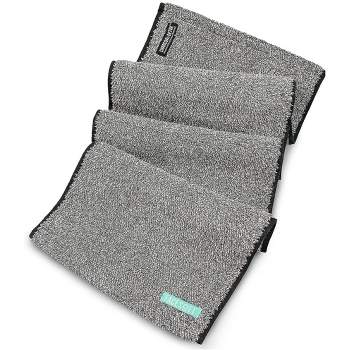 FACESOFT Eco Sweat Active Charcoal Towel, No Microfiber Face Towel, 1 Pc