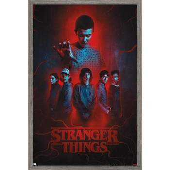 Trends International Netflix Stranger Things: Season 4 - Group Framed Wall Poster Prints