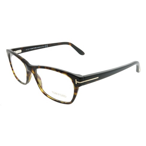 Tom Ford 052 Womens Rectangle Eyeglasses Dark Havana 54mm : Target