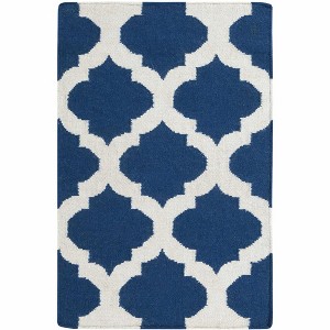 Hauteloom Centenary Navy Wool Area Rug - 1 of 4