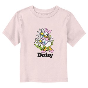Toddler's Mickey & Friends Distressed Daisy and Flowers T-Shirt - 1 of 3