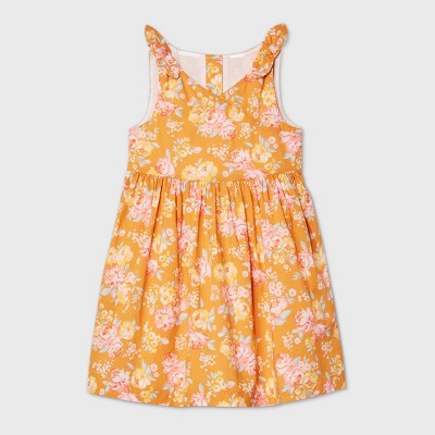 target yellow floral dress