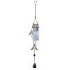 Set of 2 Iron 32" Coastal Fish Windchimes Blue/Copper - Olivia & May - 3 of 4
