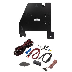 Stinger Under Seat Amp Bracket & Wiring Kit for Jeep Wrangler JKU 2011-2018 - 1 of 4