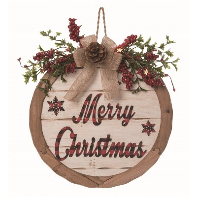 Transpac Floral Multicolor Christmas Floral Rustic Decor