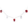 Northlight 10 B/O LED Warm White Metal House Christmas Lights - 6.5' Clear Wire - 4 of 4
