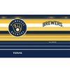 MLB Milwaukee Brewers 20oz Hype Stripes Stainless Steel Tumbler - 2 of 4
