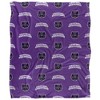 University Of Central Arkansas Logo Pattern Silky 50x60 Blanket, 1 Sided 50x60 - 2 of 4