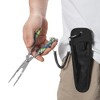 Unique Bargains Fishing Pliers Stainless Steel Needle Nose Pliers Fishing with Sheath 1 Set - 4 of 4