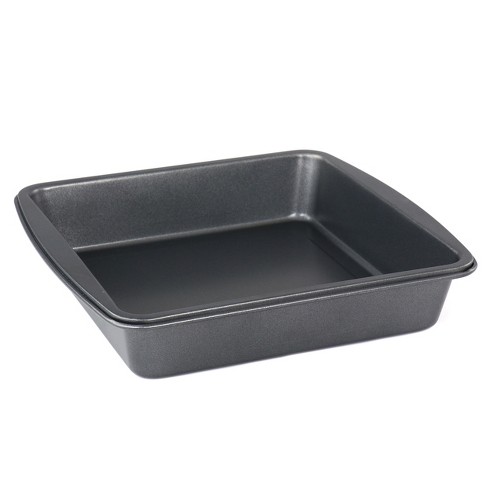 Gibson Simply Essential 9 Inch Nonstick Square Aluminum Cake Pan