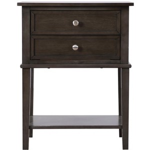 Passion Furniture Newton 2-Drawer Nightstand (28 in. H x 22 in. W x 16 in. D) - 1 of 4