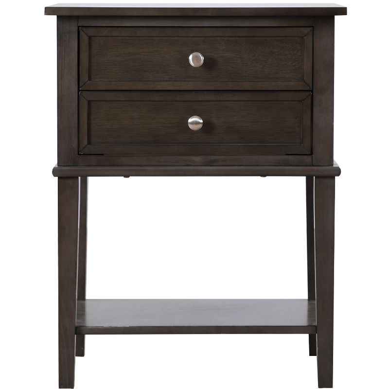 Passion Furniture Newton 2-Drawer Nightstand (28 in. H x 22 in. W x 16 in. D), 1 of 7