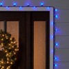 GE Color Choice 150 LED Dual Color Miniature String Lights Blue or Cool White - 2 of 3