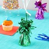 Juvale Balloon Weights Pack of 12 with Colorful Foil for Birthday Party Decorations, 6 Colors, 2.5 x 4.125 inch - 3 of 4