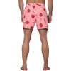 Lars Amadeus Men's Fruits Print Drawstring Waist Surfing Board Shorts 2 Pack - 3 of 4