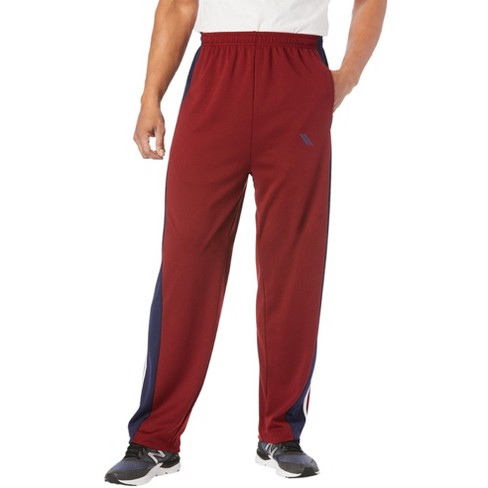 Red Adidas Tracksuit Bottoms - L