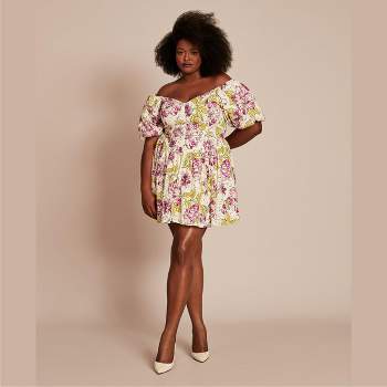 11 Honoré Collection Women's Drop Waist Mini Dress