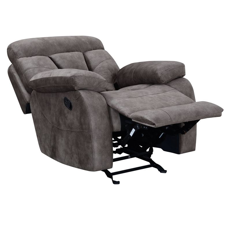 Bogata Upholstered Glider Chair Mushroom - Steve Silver Co., 3 of 8