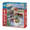 Springbok Christmas Tree Farm 1000 Piece Jigsaw Puzzle - 2 of 3