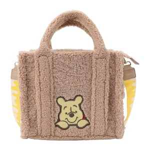 Winnie the Pooh Faux Shearling Tote Bag With Detachable Strap - 1 of 4