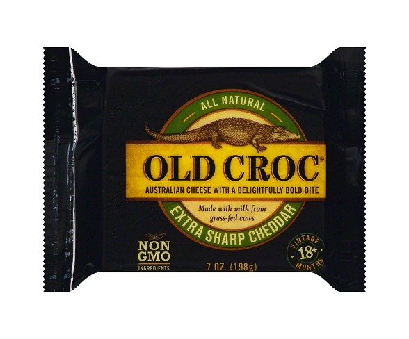 Old Croc Extra Sharp Cheddar Cheese - 7oz